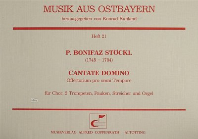 P.B. Stöckl: Cantate Domino C-Dur