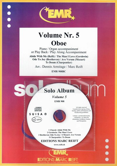 M. Reift: Solo Album Volume 05, ObKlv/Org (+CD)