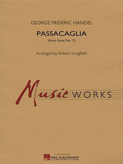 G.F. Händel: Passacaglia (from Suite No. 7), Blaso (Part.)