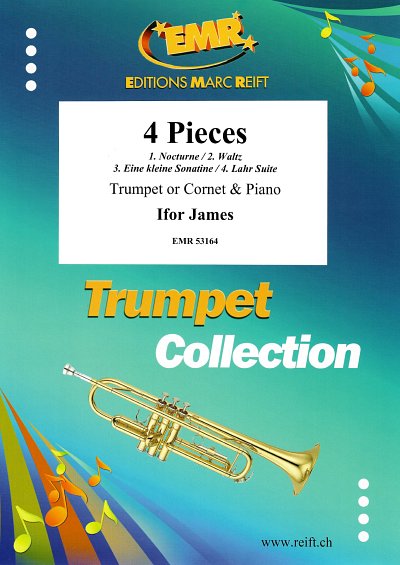 I. James: 4 Pieces, Trp/KrnKlav