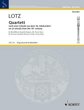 H.G. Lotz: Quartett, 4Blf (Sppa)