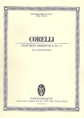 A. Corelli: Concerto Grosso B-Dur Op 6/11 Eulenburg Orchestr