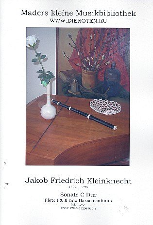 Kleinknecht Johann Jakob: Sonate C-Dur Maders Kleine Musikbi