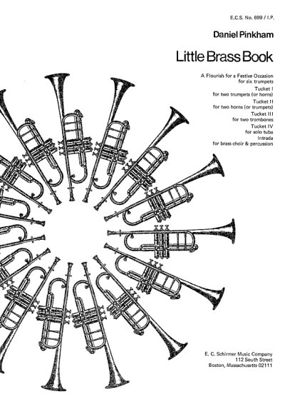 D. Pinkham: Little Brass Book, Blech (KlavpaSt)
