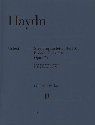 J. Haydn: Streichquartette Heft X op. 76, 2VlVaVc (Stsatz)