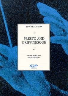 E. Elgar: Presto And Griffinesque (Piano Solo), Klav
