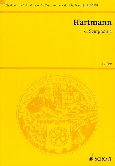 K.A. Hartmann: 6. Symphonie , Sinfo (Stp)