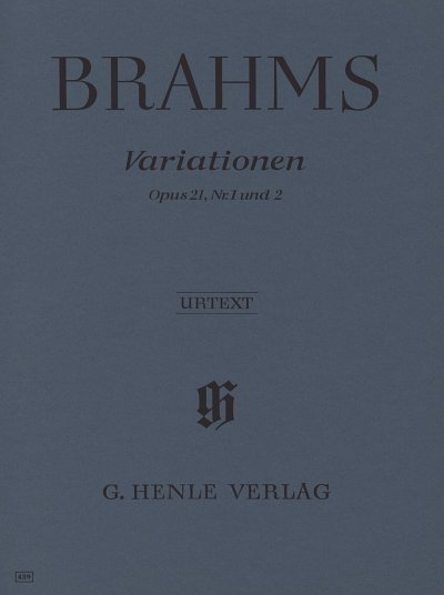 J. Brahms: Variationen op. 21/1&2 , Klav