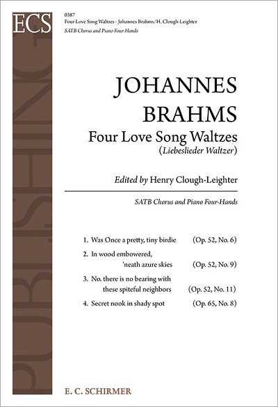 J. Brahms: Four Love Song Waltzes, Op.52/6,9,11 & Op.65/8
