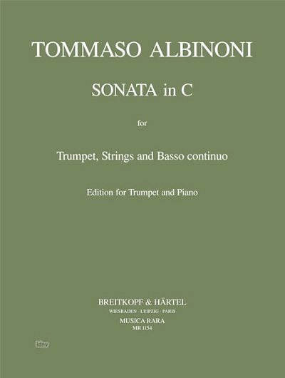 T. Albinoni: Sonate In C - Trp Str Bc