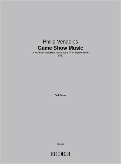 P. Venables: Game Show Music
