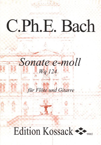 C.P.E. Bach: Sonate e-moll Wq 124, FlGit (PaSt)