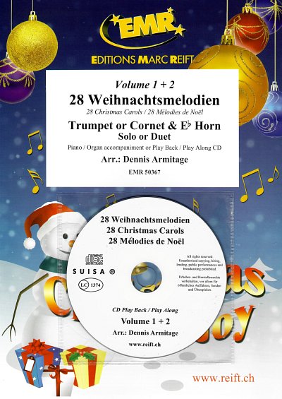 D. Armitage: 28 Weihnachtsmelodien Vol. 1 + 2 (+CD)
