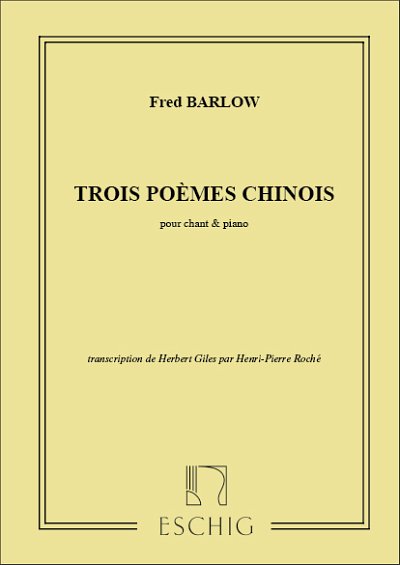 Trois Poemes Chinois, GesKlav