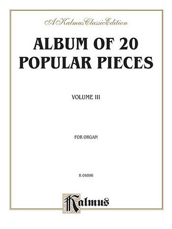 Album Of 20 Popular Pieces V-3, Org