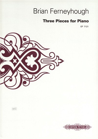 B. Ferneyhough: 3 Stücke für Klavier