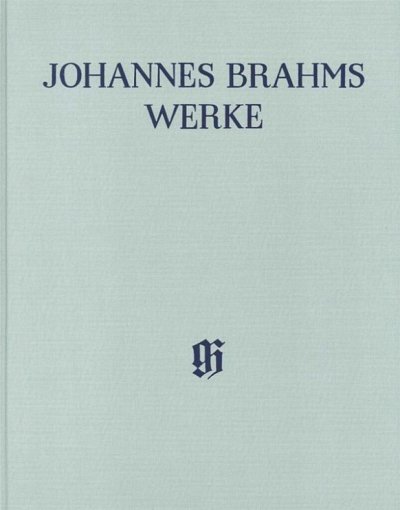 J. Brahms: Instrumentierungen von Lieder, GsGchOrch (PartHC)