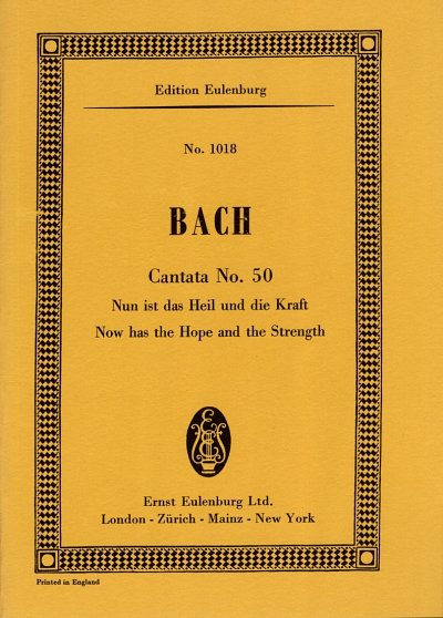 J.S. Bach: Kantate Nr. 50 BWV 50