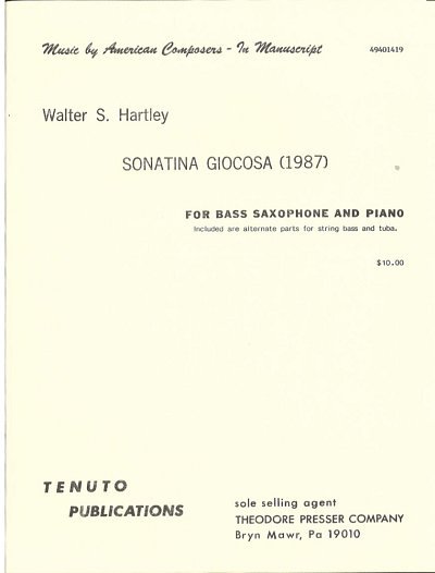 H. Walter: Sonatina Giocosa (1987)