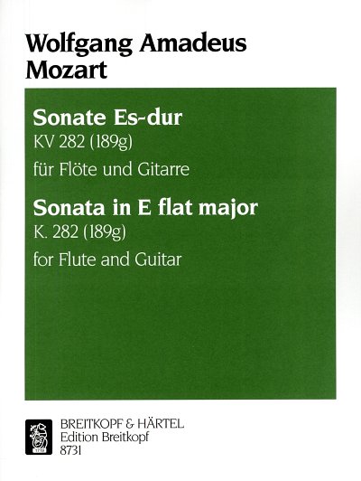 W.A. Mozart: Sonate Es-Dur - KV 282 (189g) fuer Floete und G