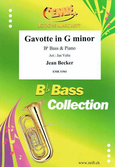 DL: J. Becker: Gavotte in G minor, TbBKlav