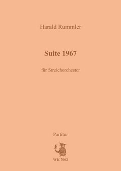 Rummler Harald: Suite 1967 Fuer Streichorchester