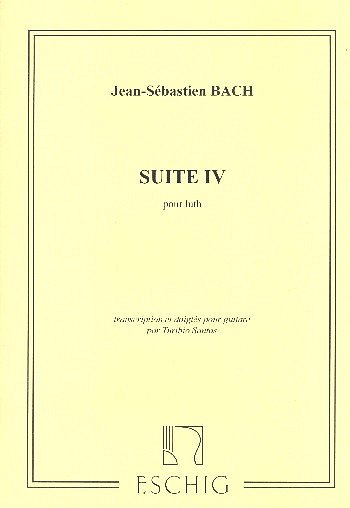 J.S. Bach: Suite 4 ( Lute ) Guitar BWV 1006A (Santos )