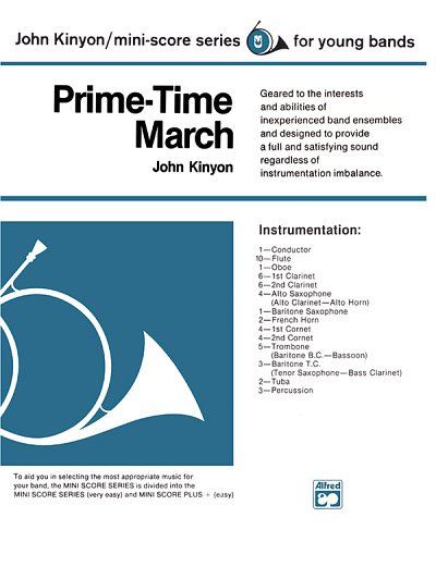 J. Kinyon: Prime-Time March, Blaso (Part.)