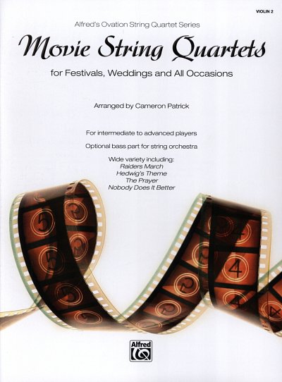 P. Cameron: Movie String Quartets, 4Str/Stro (Vl2)
