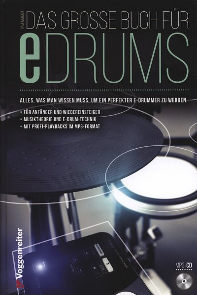 R. Mersch: Das große Buch für E-Drums, E-Dr (Bch+OnlAu)