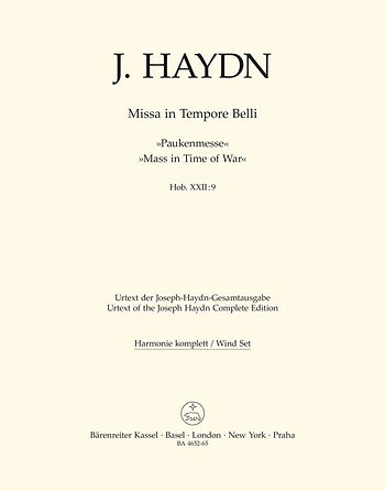 J. Haydn: Missa in Tempore Belli, 4GesGchOrchO (HARM)