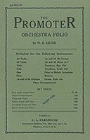 W.H. Kiefer: Promoter Orchestra Folio, Sinfo (Vl1)