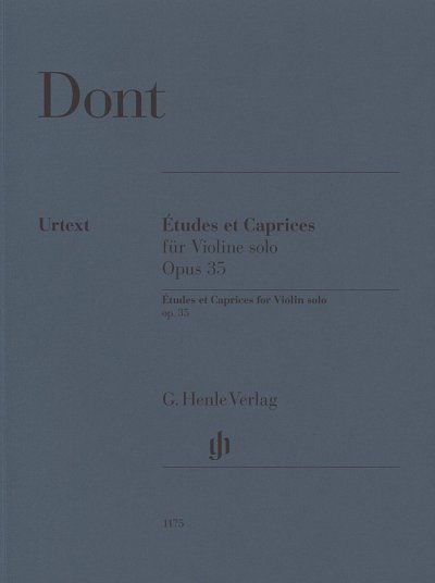 J. Dont: Études et Caprices op. 35, Viol