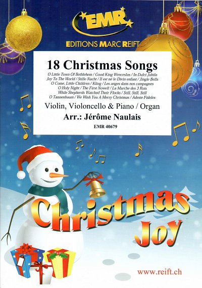 DL: 18 Christmas Songs, VlVcKlv/Org (KlavpaSt)