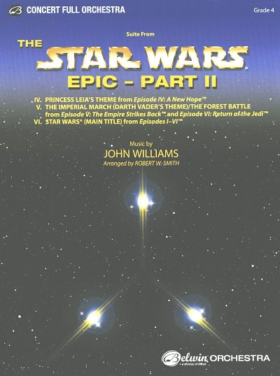 J. Williams: Suite from The Star Wars Epic, SinfOrch (Pa+St)