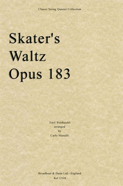 Skater's Waltz, Opus 183, 2VlVaVc (Part.)