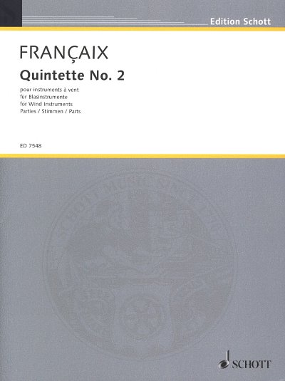 J. Françaix: Quintett Nr. 2  (Stsatz)
