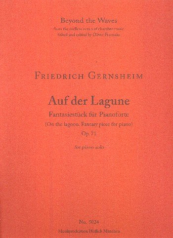 F. Gernsheim: Auf der Lagune op.71