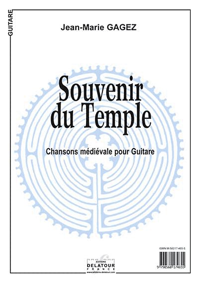 GAGEZ Jean-Marie: Souvenir du temple für Gitarre solo