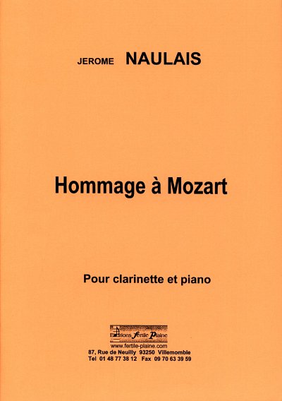 J. Naulais: Hommage À Mozart, KlarKlv (KlavpaSt)