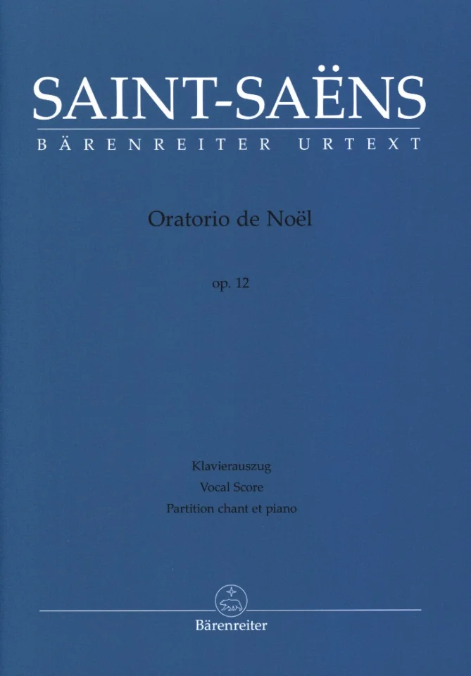 C. Saint-Saëns: Oratorio de Noël op. 12, GsGchOrch (KA) (0)