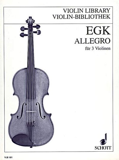 DL: W. Egk: Allegro, 3Vl (Pa+St)