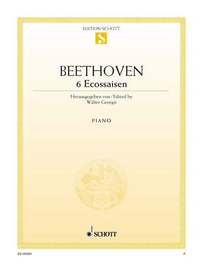 DL: L. v. Beethoven: 6 Ecossaisen Es-Dur, Klav
