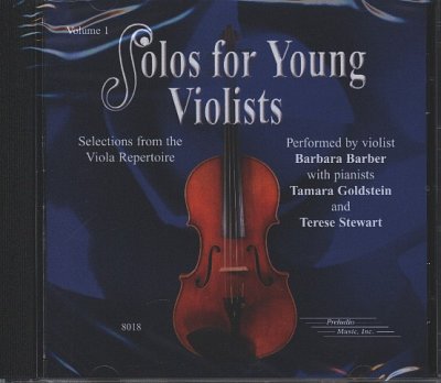 B. Barber: Solos for Young Violists 1, Va (CD)