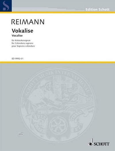 A. Reimann: Vokalise  (EA)