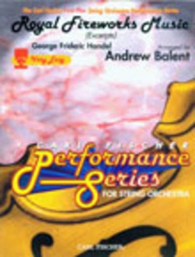 G.F. Händel: Royal Fireworks Music Excerpts, Stro (Pa+St)