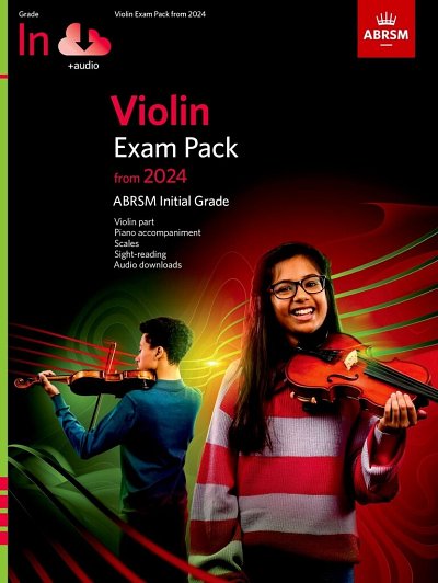 Violin Exam Pack from 2024, Initial Grade, VlKlav