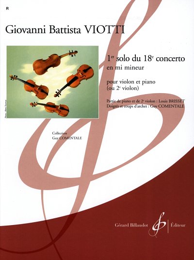 G.B. Viotti: 1Er Solo Du 18E Concerto En Mi Mineur, 2Vl
