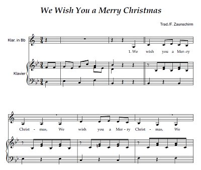 DL: (Traditional): We wish You a Merry Christm, KlarOrg (Par