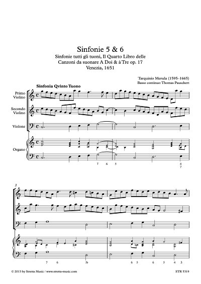 DL: T. Merula: Sinfonie 5 & 6 aus: 